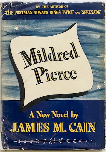 Cain, James M. (1892-1977) Mildred Pierce  , ex libris Film Director George Cukor (1899-1983).