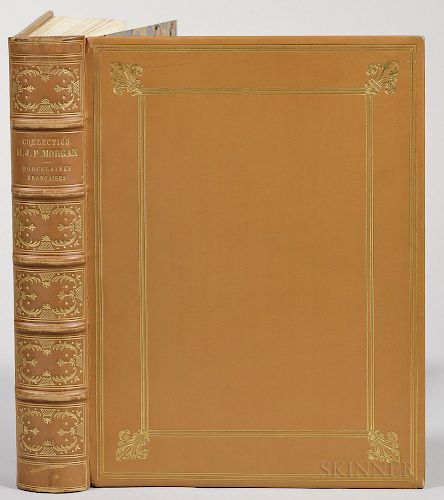 Catalogue des Porcelaines Francaises de M.J. Pierpont Morgan.