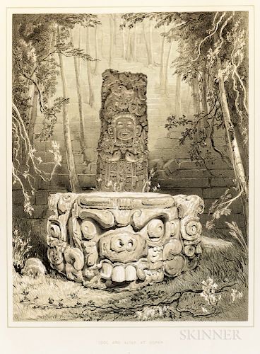 Catherwood, Frederick (1799-1854) [and] John Lloyd Stephens (1805-1852) Views of Ancient Monuments in Central America, Chiapas, and Yuc