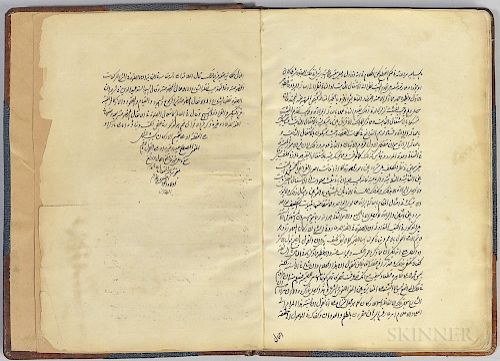 Persian Manuscript on Paper, Yusef bin Ahmed bin Ibrahim's The Garden of Helpers
