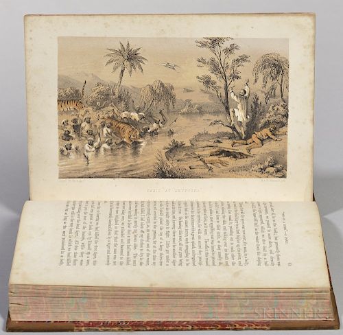 Rice, William (fl. circa 1850) Tiger-Shooting in India.