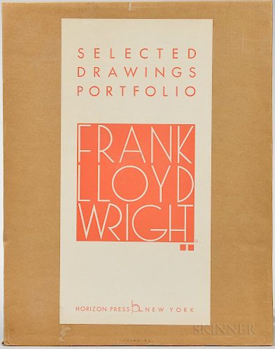 Wright, Frank Lloyd (1867-1959) Selected Drawings Portfolio  , Volume 2 Only.
