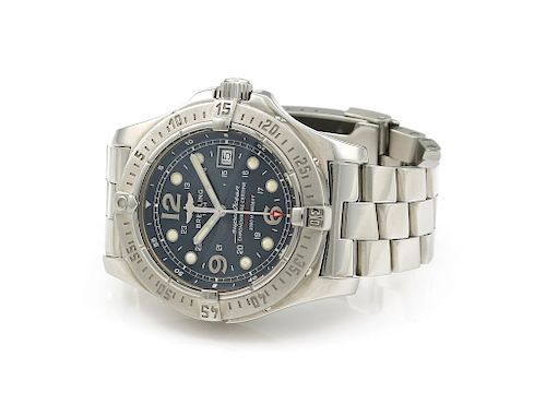 Stainless Breitling Superocean Steelfish A17390