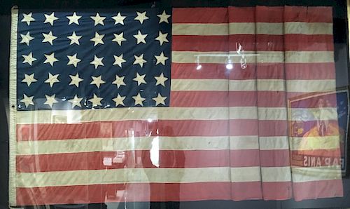 1863 Flag of The United States of America July 4th