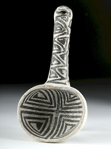 Anasazi Tularosa Black-on-White Pottery Ladle