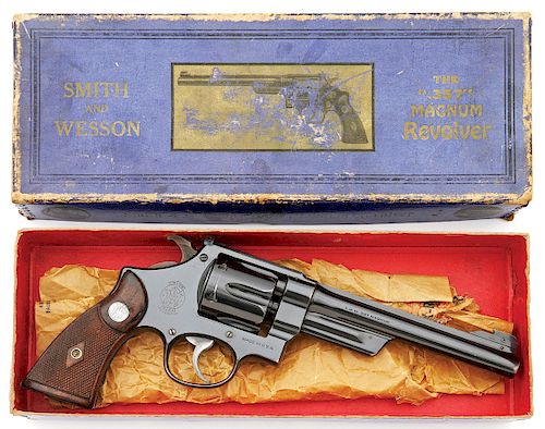 Smith and Wesson Registered Magnum Revolver Shipped to New York State Trooper Clayton Sheer