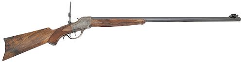 Lovely Custom Winchester Model 1885 Thick Side High Wall Rifle with Schoyen Barrel