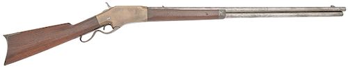Extremely Rare Andrew Burgess Model 1875 Lever Action Rifle