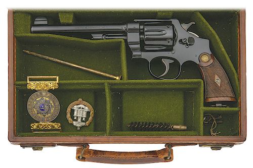Lovely British Mk II 2nd Model 455 Hand Ejector Revolver by Smith and Wesson
