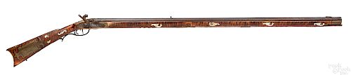 Thomas Ganoe flintlock long rifle