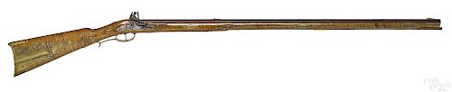 D. Campanelli full stock flintlock rifle