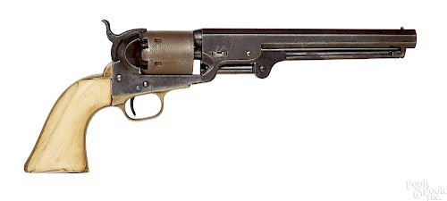 Colt model 1861 Navy percussion six shot revolver