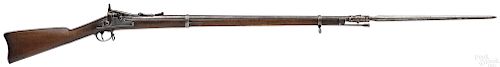 US Springfield model 1868 rifle with bayonet