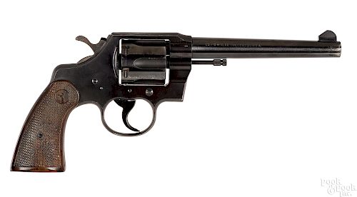 Colt Official Police model double action revolver