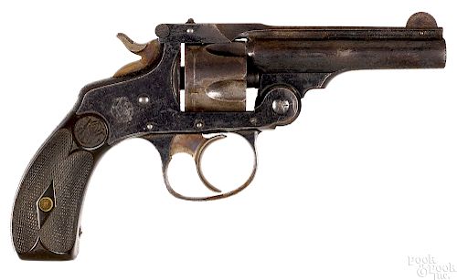 Smith & Wesson double action five shot revolver