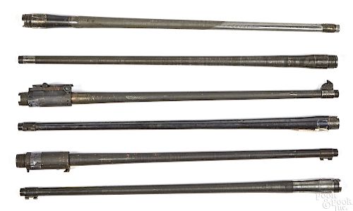 Six Springfield 1903 rifle barrels