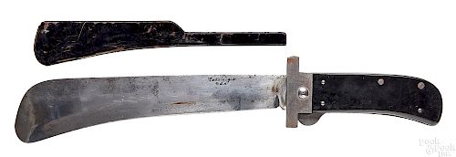 Cattaraugus WWII folding machete