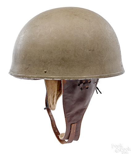 WWII British dispatch riders helmet
