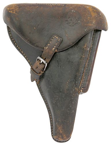 German P.08 Luger Holster with Death Head Stamp