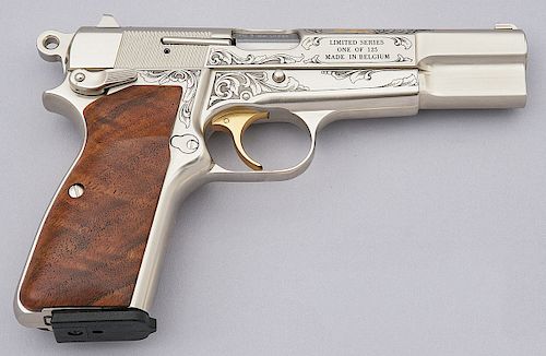 Browning Hi Power 125th Anniversary Semi-Auto Pistol