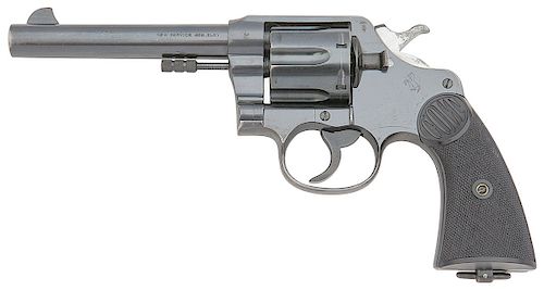 British Contract Colt New Service Revolver