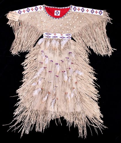 Crow Native American Singing Waters Wedding Dress