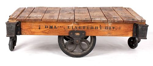 Early 1900's Original Lineberry Factory cart