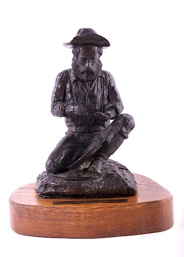 "Prospector" Bronze by Les Welliver 8/35