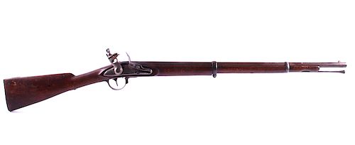 Early Belgian Liege Flintlock Musket Rifle