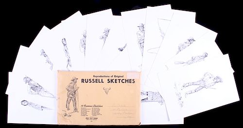 Charles Russell Famous Sketches (15)