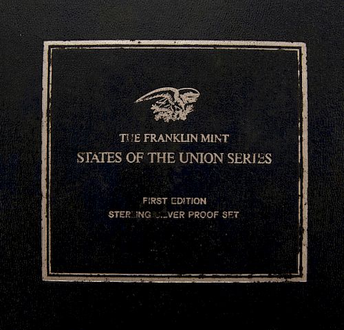 Franklin Mint State of Union Series Comm Medals