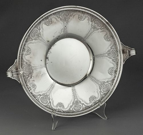J. S. & Co. Sterling Silver Persian Handled Plate
