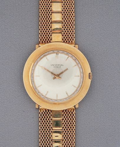 18K Universal Geneve Wristwatch
