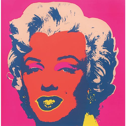 Andy Warhol (Pennsylvania, EE.UU., 1928 - Nueva York, EE.UU., 1987) 11.22: Marilyn Monroe. Con sello en la parte posterior "Fill in you