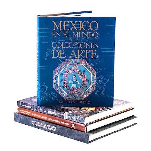 Lote de libros. Siglo XX. Vélez Pliego, Alfonso (coordinador). Historia e imágenes de la Industria Textil Mexicana, Puebla. Pzs: 4
