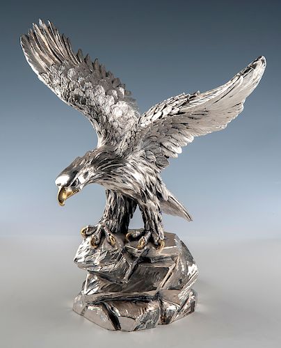 A. Giannelli Silver Plated Eagle