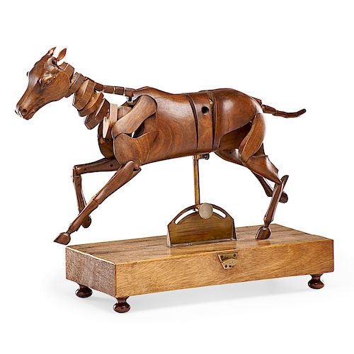 FRENCH ARTICULATED HORSE MANNEQUIN