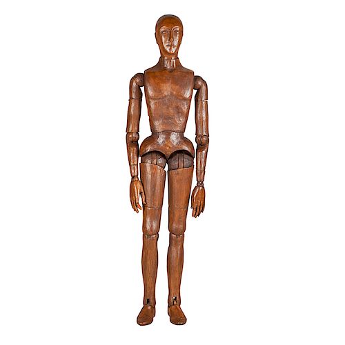 LIFE-SIZE ARTICULATED ARTIST'S MANNEQUIN
