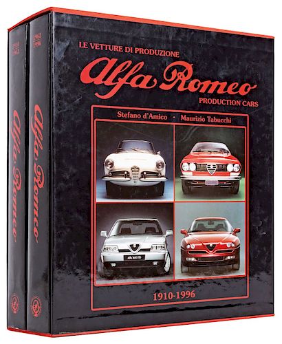 D'Amico, Stefano. Alfa Romeo 1910 - 1996. Milano: Giorgio Nada, 1996. Pzs: 2.
