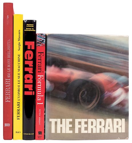 F - Lehbrink, Harmut / Wright, Peter / Piper, David / Rogliatti, Gianni / Massaro, Sergio.  Ferrari / Ferrari Formula 1 / F...
