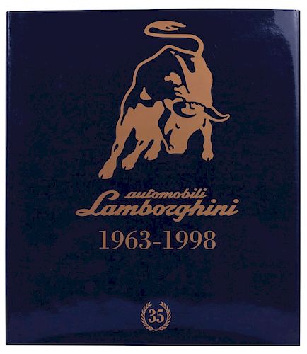 LA - Pasini, Stefano. Automobili Lamborghini 1963 - 1998. Milan, 1998.  4o. marquilla, 271 p. Encuadernado en pasta dura.