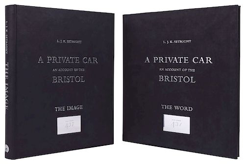 Setright, L. J. K. A Private Car an Account of the Bristol. The Word - The Image. London: Palawan Press, 1998. Piezas: 2.