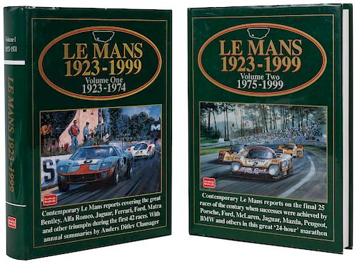 Clarke, R. M. - Ditlev Clausager, Anders. Le Mans 1923 - 1999. Hong Kong, sin año. Ejemplares numerados. Tomos I - II. Piezas: 2.