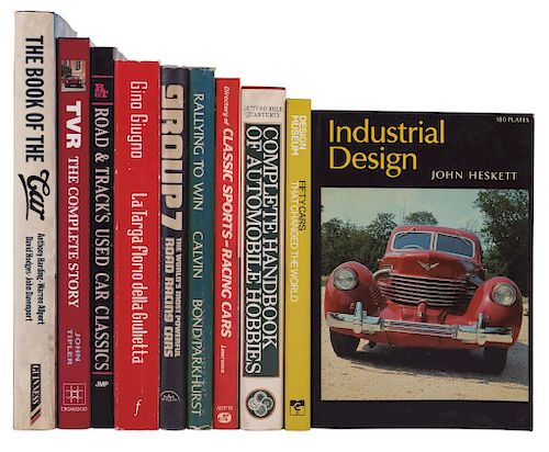 Heskett, John a) Heskett, John. Industrial Desing. New York: Oxford, 1980.  b) Complete handbook of Automobile Hobbies. Philadelphia...