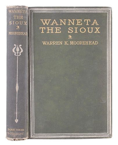 Wanneta the Sioux by Moorehead First Edition 1890