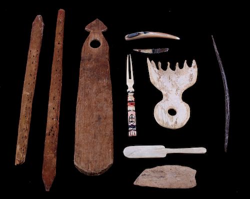 Northwest Coast Indian Ancient Tools Collection