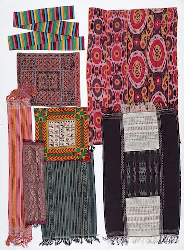 Estate Lot of Mixed Ethnographic Textiles