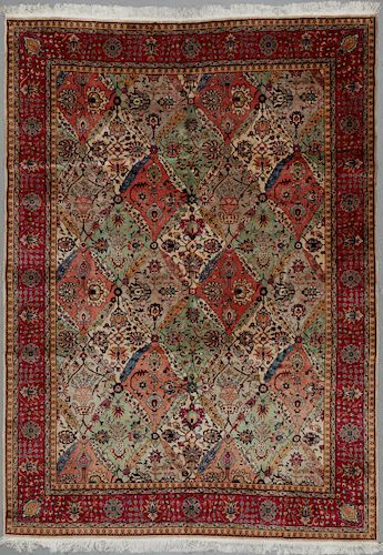 Semi-Antique Tabriz Rug, Persia: 8'2'' x 11'4''  