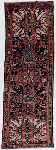 Semi-Antique Karadja Rug, Persia: 3'8'' x 10'2''