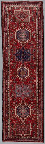Semi-Antique Karadja Rug, Persia: 3'5'' x 11'5''